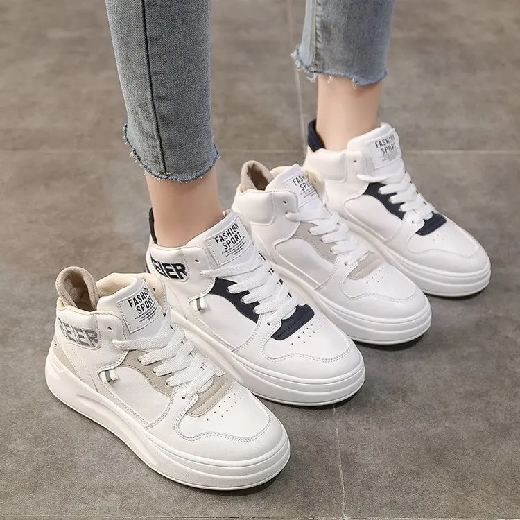 

Korean version of spring and autumn casual shoes women's sports shoes fashion vulcanized shoes sports shoes women's flat shoes