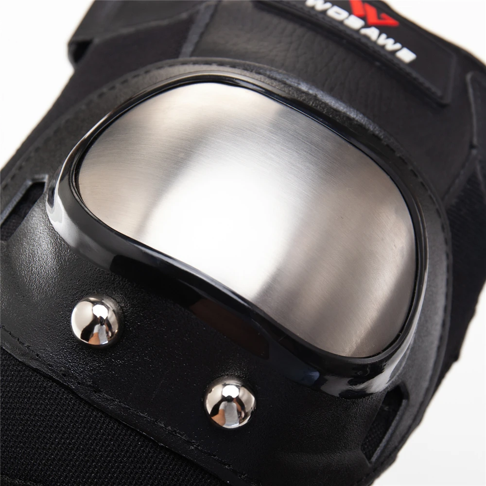 WOSAWE короткий жесткий защитный коленный чехол для мотоцикла MTB Защитное