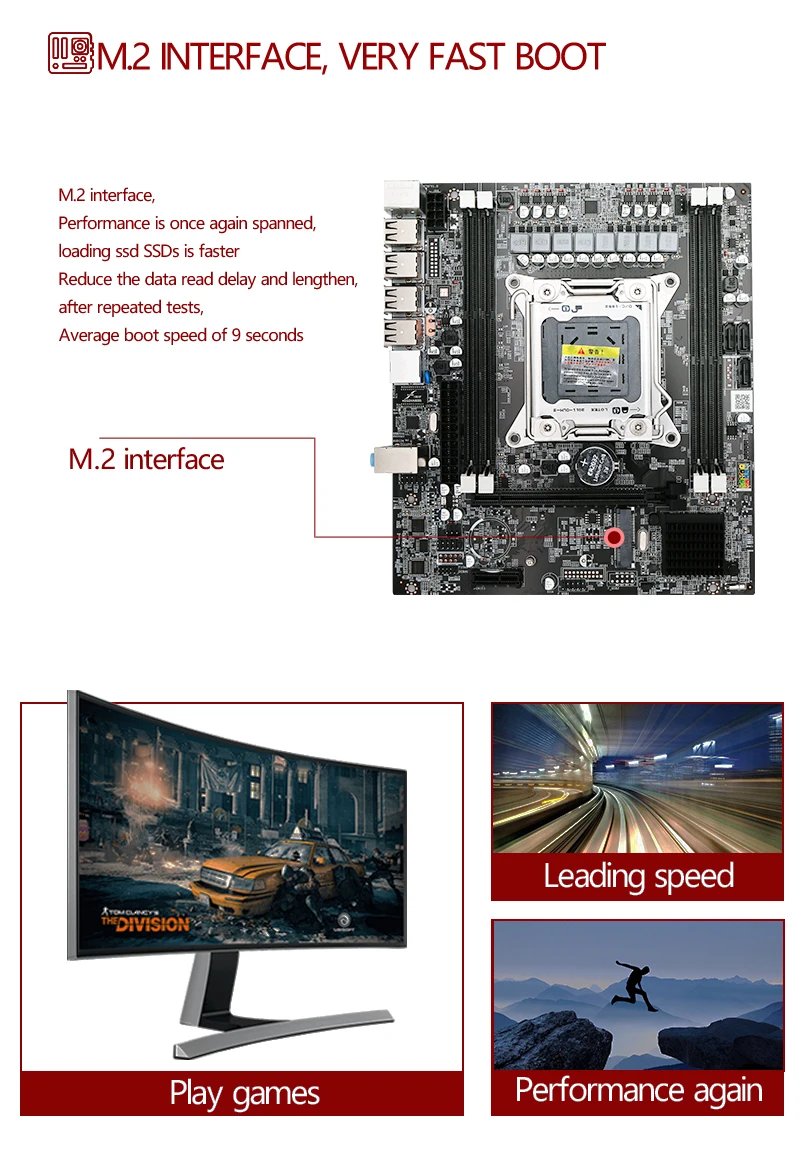 Ongy X79 4M материнская плата LGA 2011 i7 DDR3 ПАМЯТЬ 32 Гб SATA VGA/HDMI X79-4M основная плата PCI-E NVME M.2 процессор 32G ddr 3 офис
