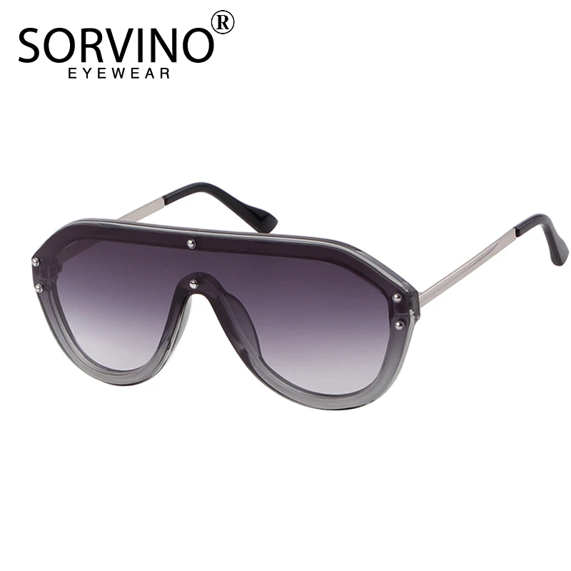 Мужские и женские солнцезащитные очки SORVINO Винтажные Солнцезащитные с козырьком