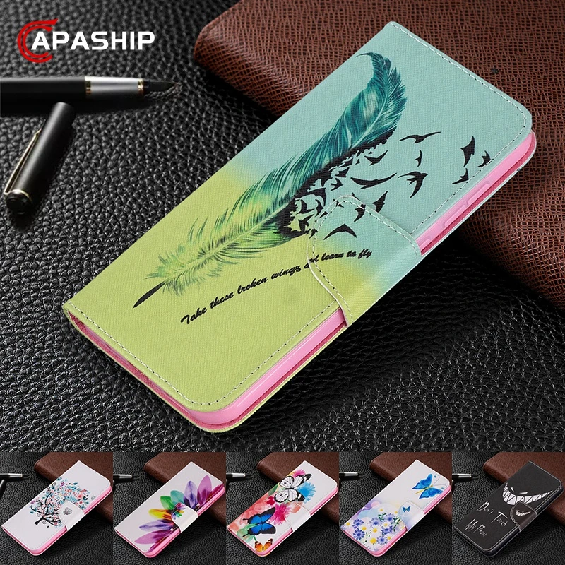 Чехол бумажник с 3D рисунком для Samsung Galaxy S10 S20 Plus A10S A20S A30S A40 A50 A70 A01 A11 A21 A31 A41 A51 A71
