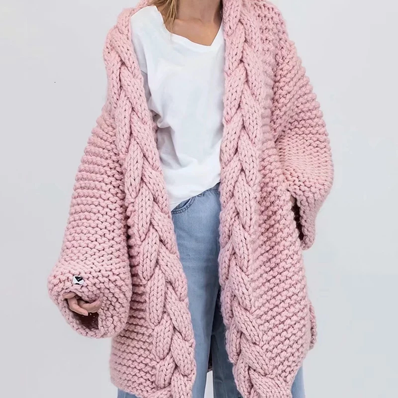 TWOTWINSTYLE White Knitted Korean Tassel Sweater For Women V Neck Lantern Long Sleeve Loose Cardigans Female 2020 Autumn Fashion |