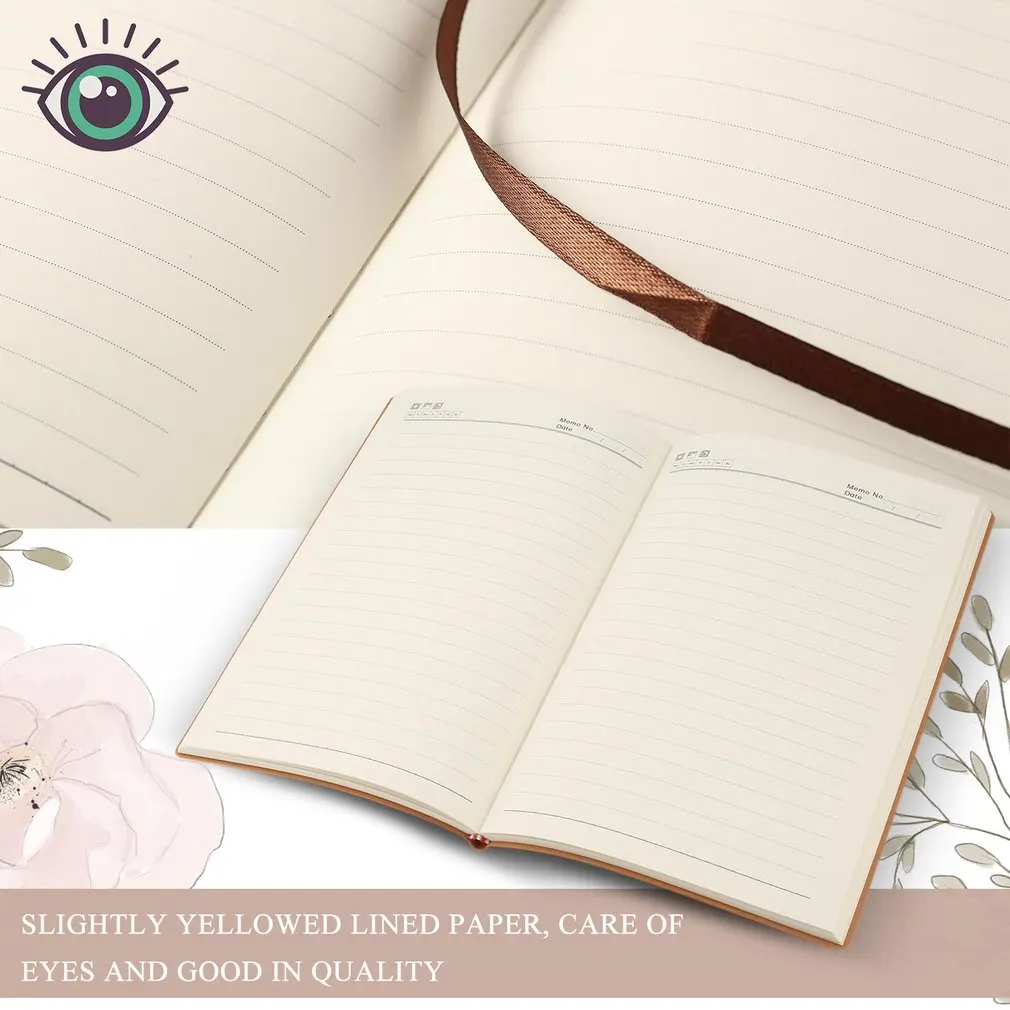 Премиум мягкий блокнот из искусственной кожи записной журнал A5 портативный для