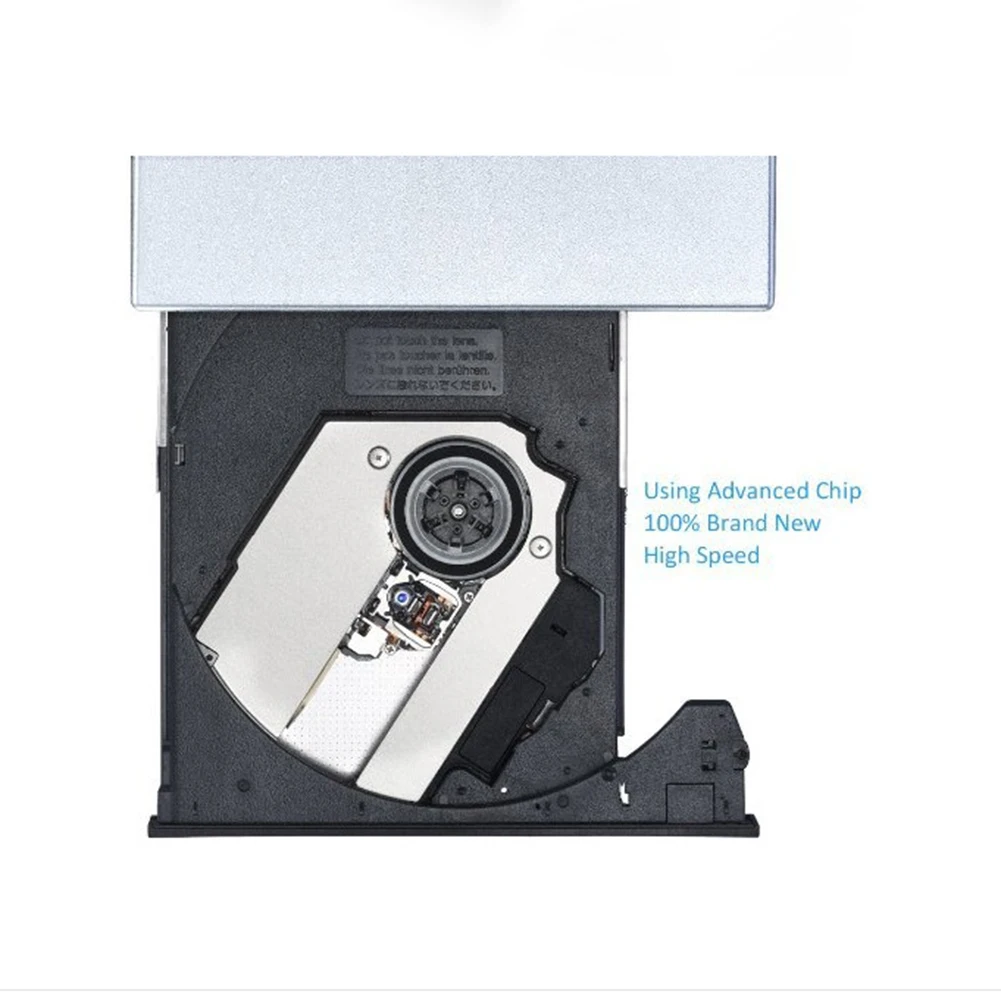 Внешний оптический привод DVD ROM USB 2 0 поддержка CD/DVD-ROM сжигающий тонкий считыватель