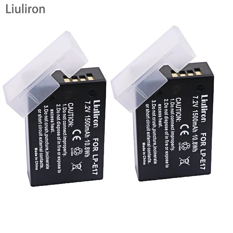 2battery LPE17 LP E17 LP-E17 Батарея+ ЖК-дисплей USB Dual Зарядное устройство для цифровой однообъективной зеркальной камеры Canon EOS 200D M3 M6 750D 760D T6i T6s 800D 8000D поцелуй X8i камеры - Цвет: 2battery