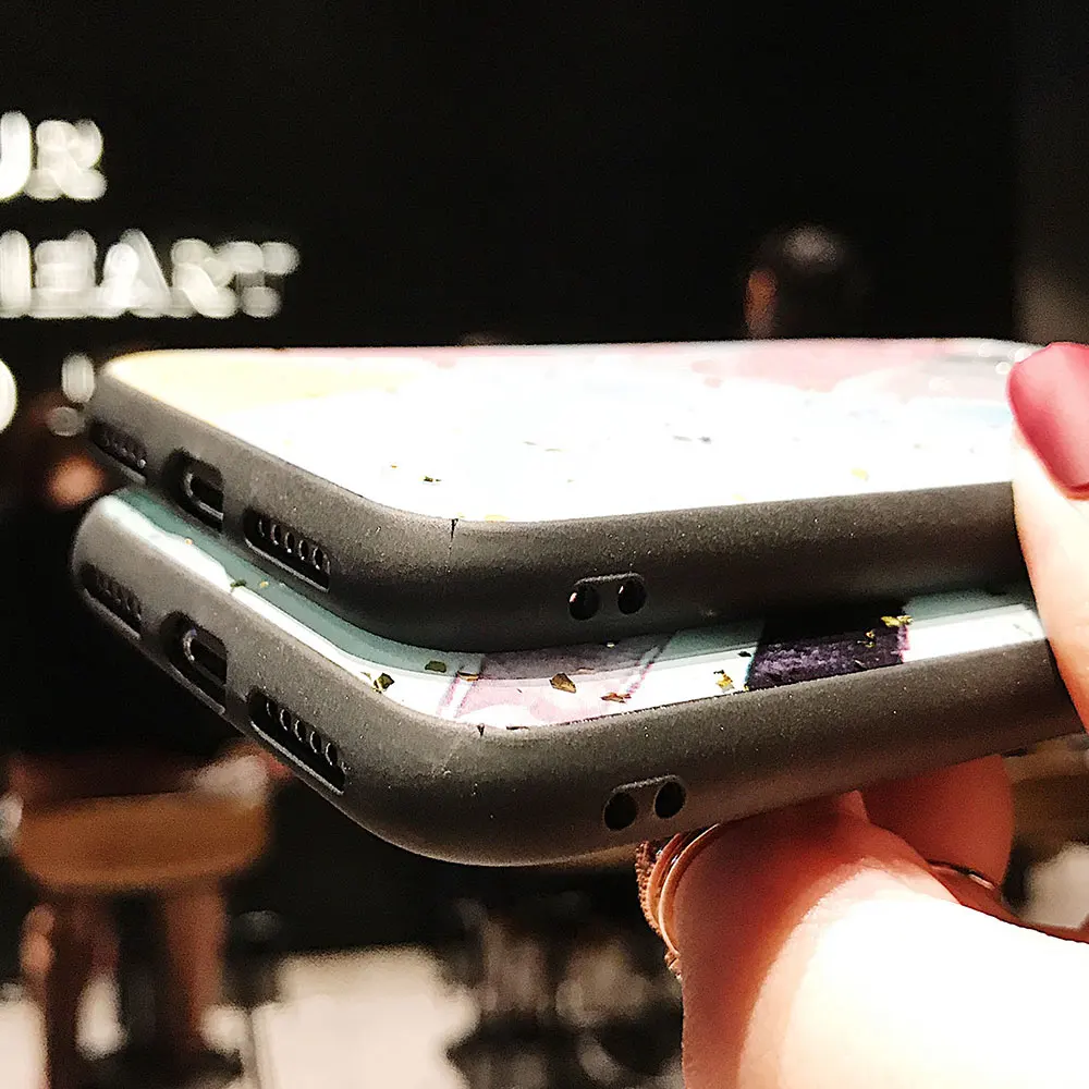 KISSCASE чехол с блестками для iPhone X XR XS Max 7 8 Plus 6 TPU полный защитный Funda 6S |