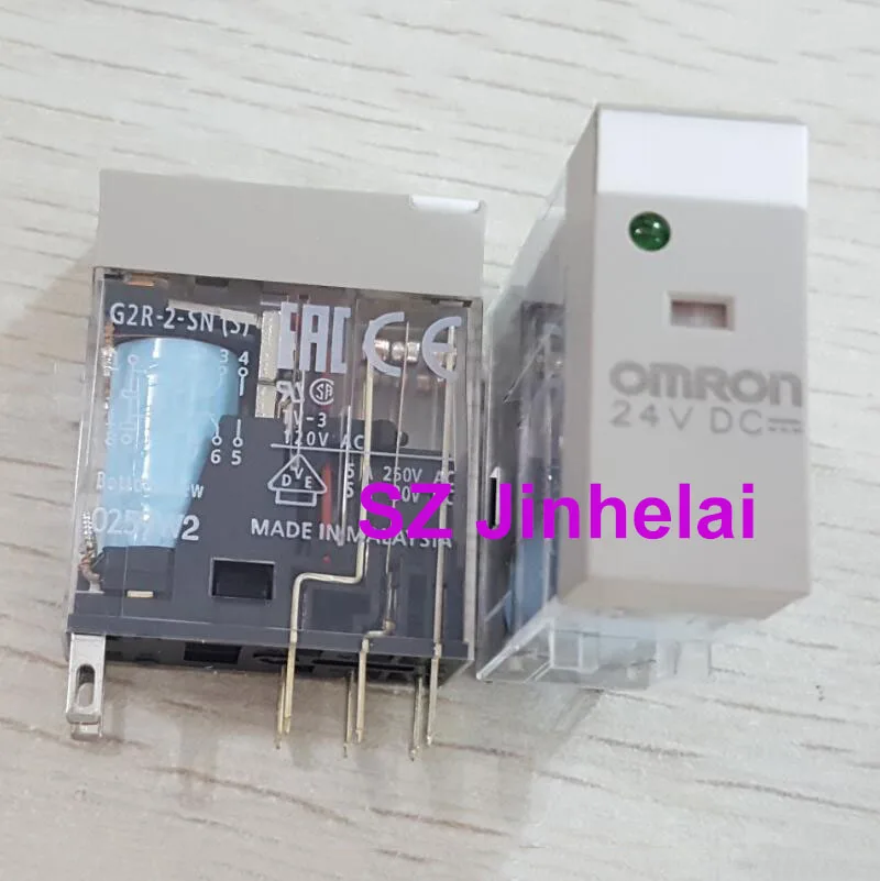 OMRON G2R-2-SN DC24(S) Аутентичные оригинальные промежуточные реле G2R-2-SN(S) 24VDC