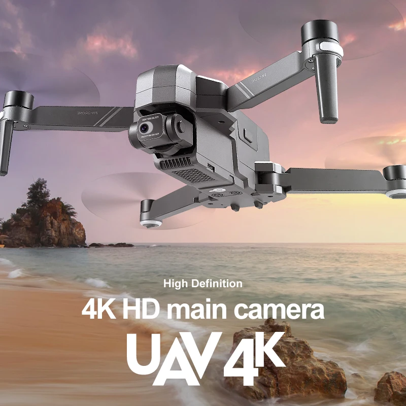 SJRC F11 4k Pro модернизированная 2 осевая Карданная версия 1 км передача PFV 4K камера HD GPS