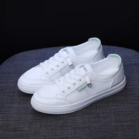 2021 new summer thin breathable mesh small white shoes womens korean version trendy student sports board shoes