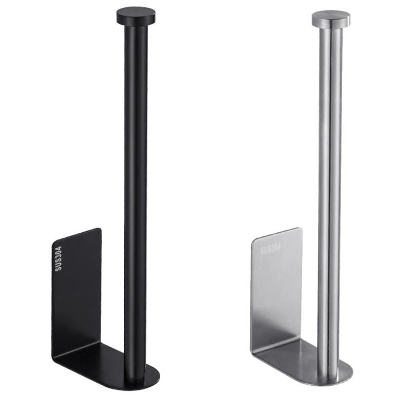 Настенный держатель для туалетной бумаги из нержавеющей стали ванной кухни