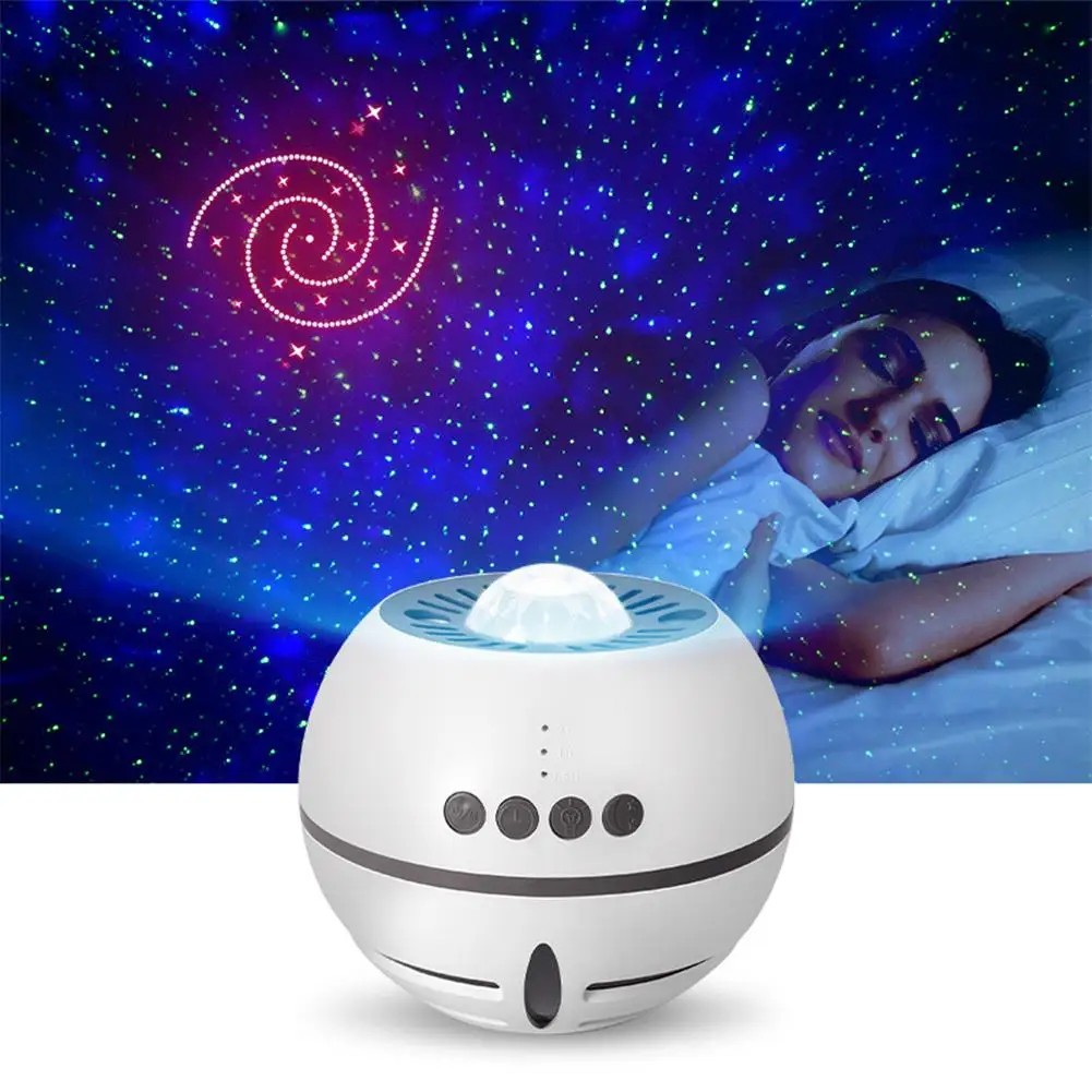 

Starry Sky Projector Night Light 4 Colors USB Star Light Atmosphere Kids Bedroom Beside Lamp Timing Romantic Projection Lamp