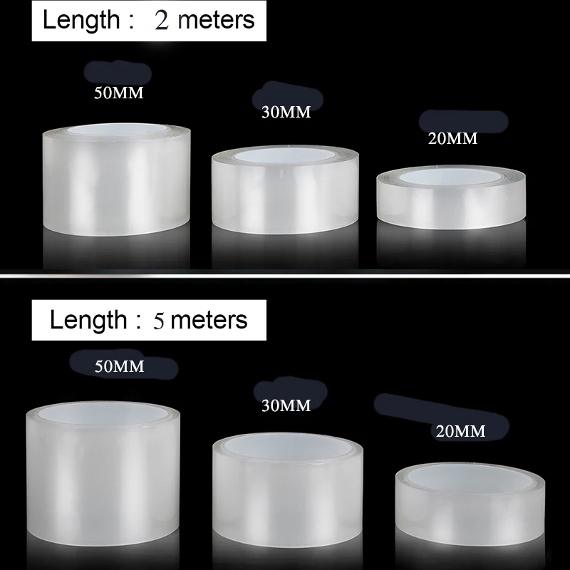 

Car Door Sill Sticker Protector Multifunction Nano Tape Sticker Auto Bumper Strip Car Door Protection Anti-collision Accessories