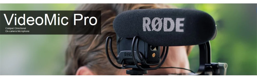 YIXIANG агент Rode VMPR VideoMic Pro R с Rycote Lyre Shockmount микрофоном для Canon Nikon Lumix sony DJI Osmo DSLR камеры