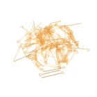 Шпилька под глаза ASON 500 шт.лот, золотистаяСеребристая шпилька из нержавеющей стали, фурнитура, иглы, аксессуары для рукоделия, материалы для изготовления ювелирных изделий