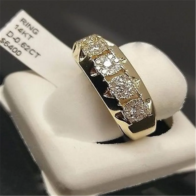 

Real 14k Gold Diamond Ring for Women To Join Party Peridot Gemstone Anillos De Wedding Diamante Engagement Jewelry Fine Ring Box