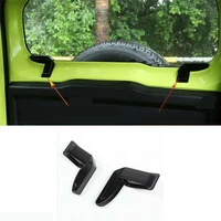 2pcs abs rear windshield heating wire protection cover black for suzuki jimny sierra jb64 jb74 2019 2020 demister cover