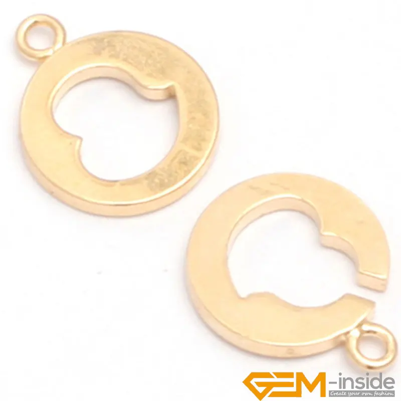 Застежка: позолоченный кристалл 14 карат инкрустированная застежка для ювелирных