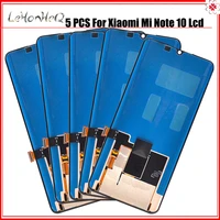5 piecelot original lcd for xiaomi mi note 10 lcd for xiaomi cc9 pro display with touch screen digitizer panel assembly