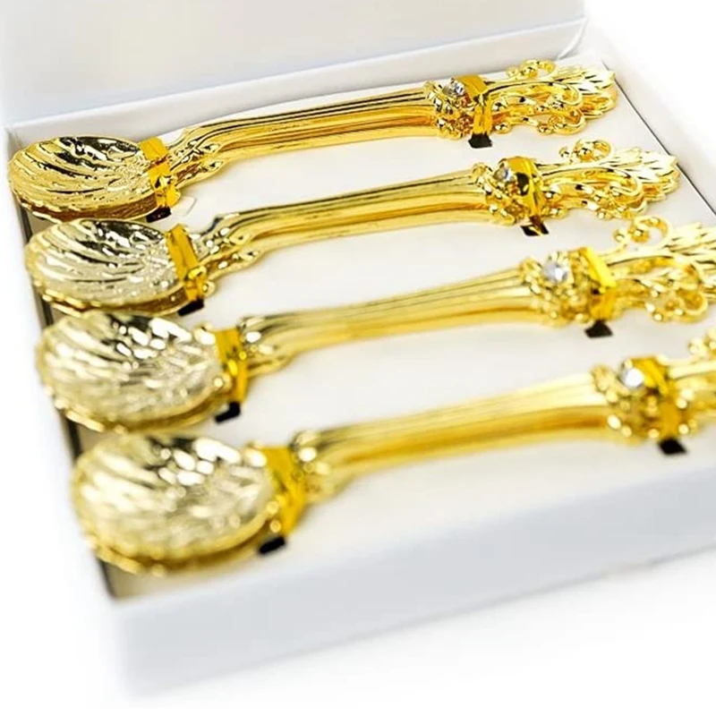 Женский набор из 8 кухонных принадлежностей винтажная чайная ложка для кофе