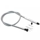 Универсальный гибкий вал 895-910 мм из алюминия с бесключевым патроном 18 дюйма (3,175 мм) коннектор подходит для всех электрических шлифовальных вращающихся инструментов