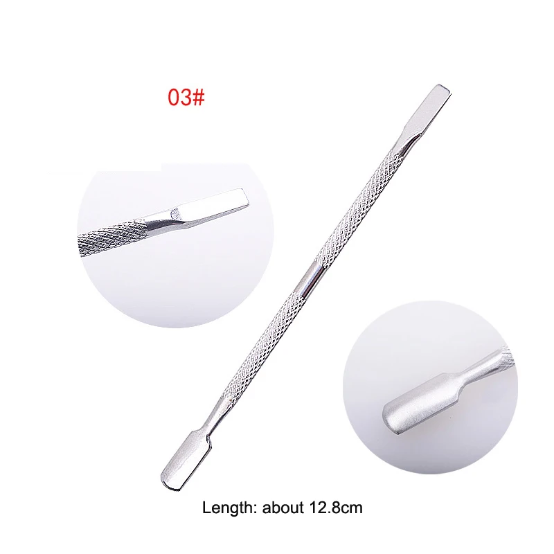 Инструмент для удаления кутикулы из нержавеющей стали|Пушеры кутикулы| |