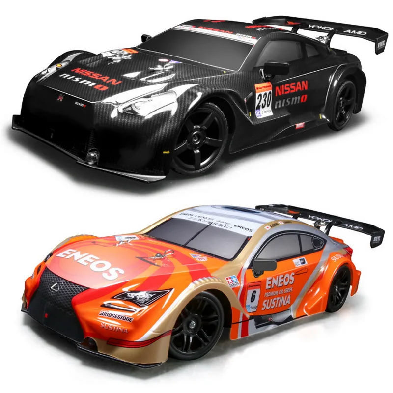 

2021 New 1:16 4WD Drift RC Car Remote Control High Speed Racing Drive Match 30km/H 2.4G Rc Cars GTR Model Toys For Children