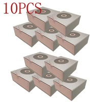 10pcs packaging paper box bracelet display ring earrings necklace gift velvet box compatible with diy pandora jewelry