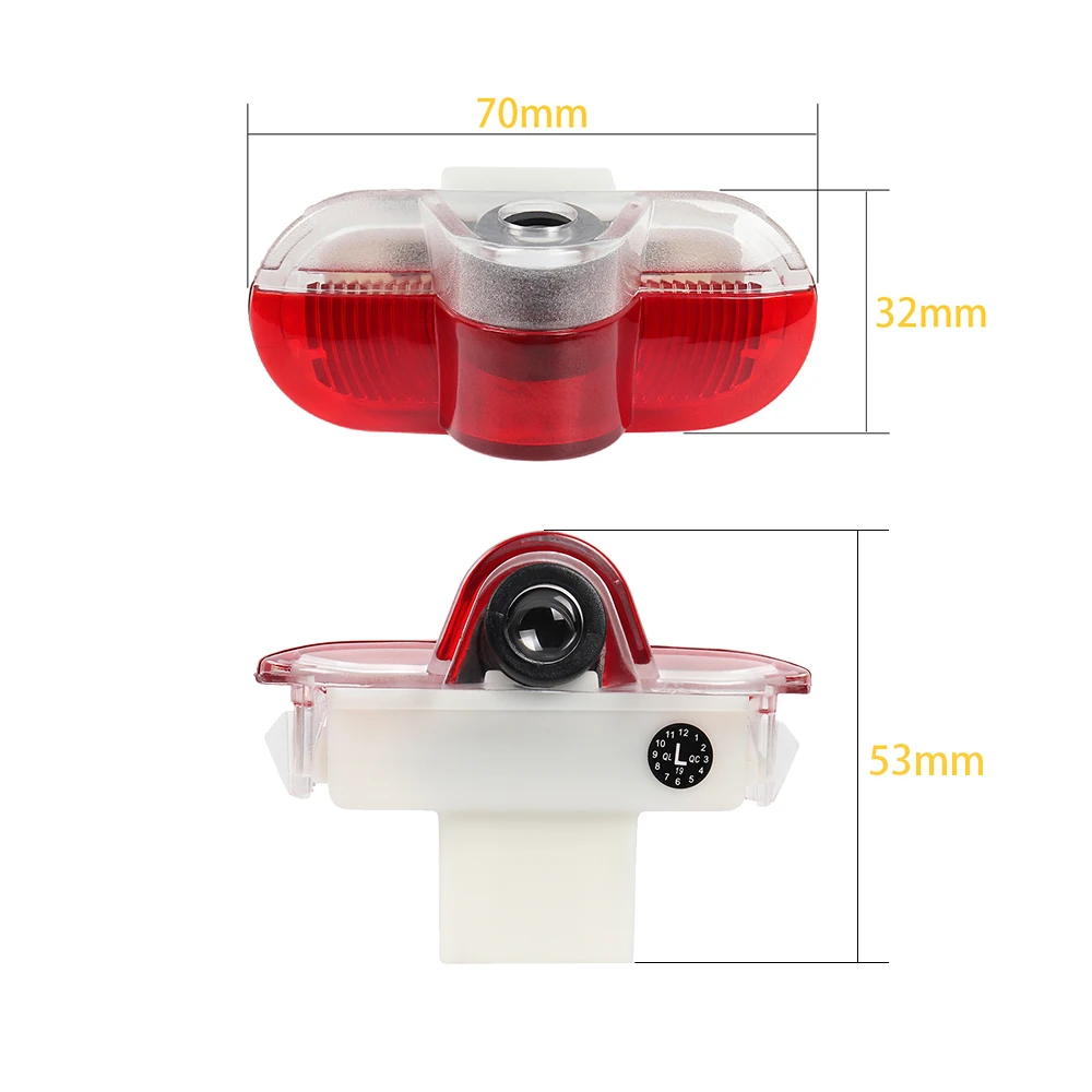 Светодиодный ная Автомобильная дверь Призрак Тень логотип светильник Тор Свет