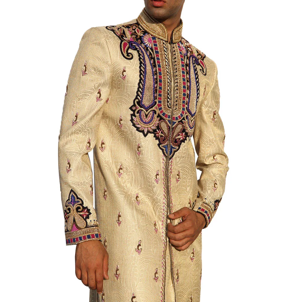 

African Men's Spring, Autumn And Winter Fashion Ethnic Style Printed Shirt Mid-length Shirt Dashiki Long-sleeved Plus Size Shirt