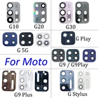 Новый стеклянный объектив камеры для Moto G Stylus G10 G20 G30 задняя камера стеклянный объектив с клейкими запасными частями + Инструменты