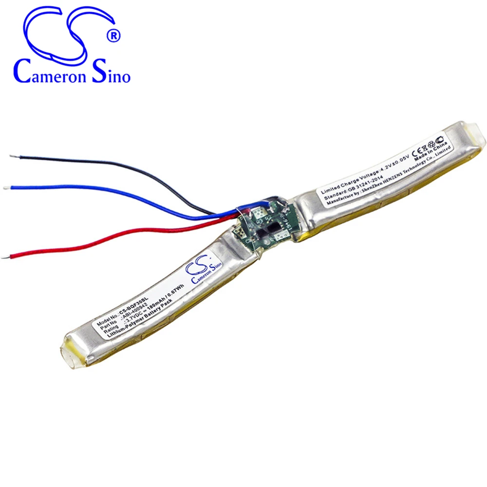 

Аккумулятор Cameron Sino 180 мАч для BOSE QC30, QuietComfort 30, QuietControl 30 , ABI400942, ABI-400942, PA-BS30