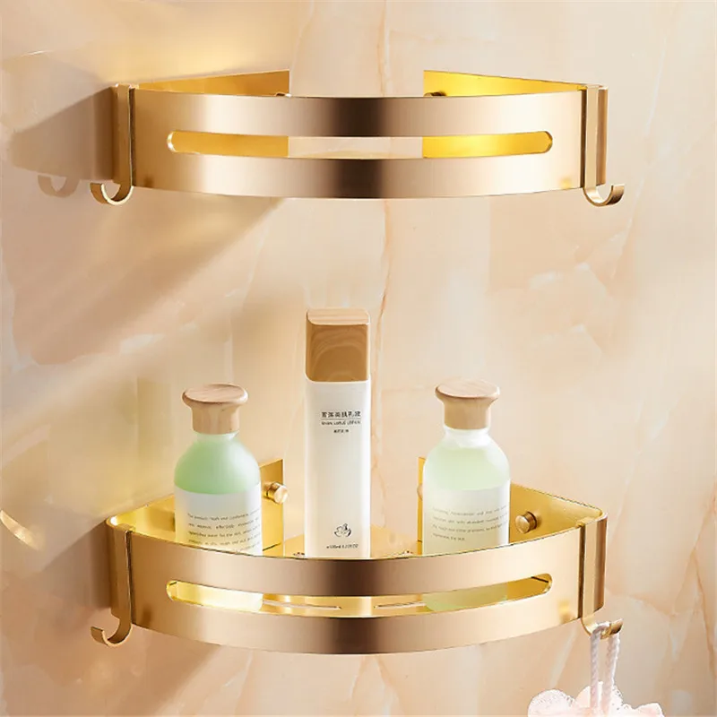 Полка для ванной комнаты Алюминиевая душевая стойка органайзер хранения