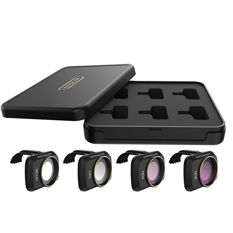 Набор фильтров для DJI Mavic Mini/2 фильтры нейтральной плотности мини камер MCUV + CPL ND4