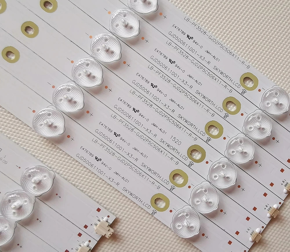 12 шт. светодиодный компл. Светодиодная лента для подсветки LC 50LB370U 50PFK4509 50PFH5300 50pfk4009