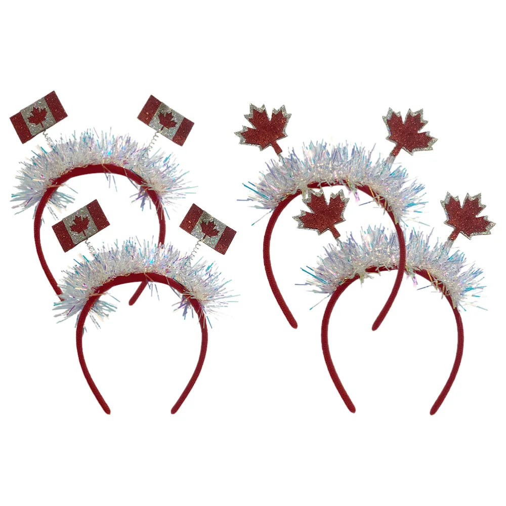 

4pcs Creative Hair Hoop Fashion Headdress Festival Hair Jewelry for Decor