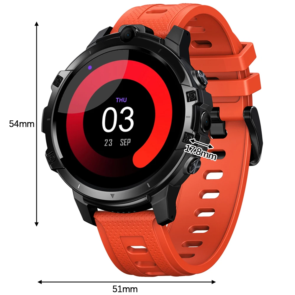 

Zeblaze THOR 6 Octa Core Flagship Killer 4GB+64GB Android10 Face Unlock OS 4G Global Bands Smart Watch Android Smartwatch Phone