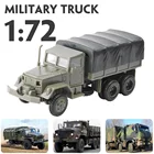 1:72 M35 Военный грузовик, модель 4D колесные бронированные машины без резины в сборе, военный игрушечный автомобиль, подарки для мальчиков