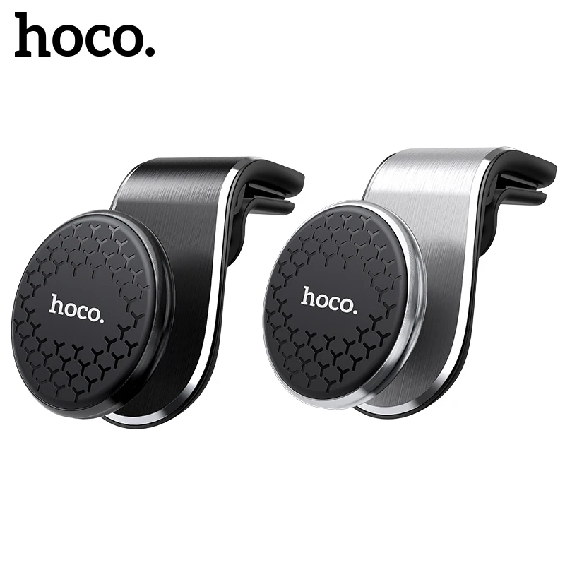 

Hoco Universal Magnetic Car Phone Holder Air Vent Mount Stand in Car For IPhone 11 12Pro Max GPS Mount Bracket Holder Accessorie