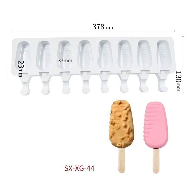 

Summer DIY Silicone Handmade Ice Cream Mold Cute Patern Home Kitchen Tools Resuable Eco-Friendly Dessert Mold