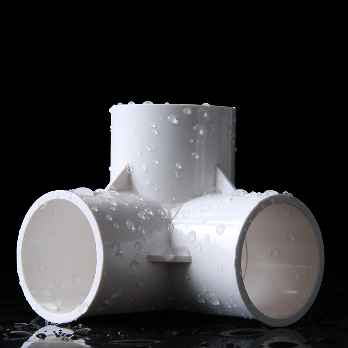 Трехсторонний колено из ПВХ соединитель для труб под давлением растворителя 20 мм