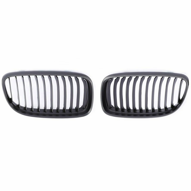 

Matte Black Front Kidney Grill Grille for -BMW E90 E91 328I 335I 4-Door 2009-2011