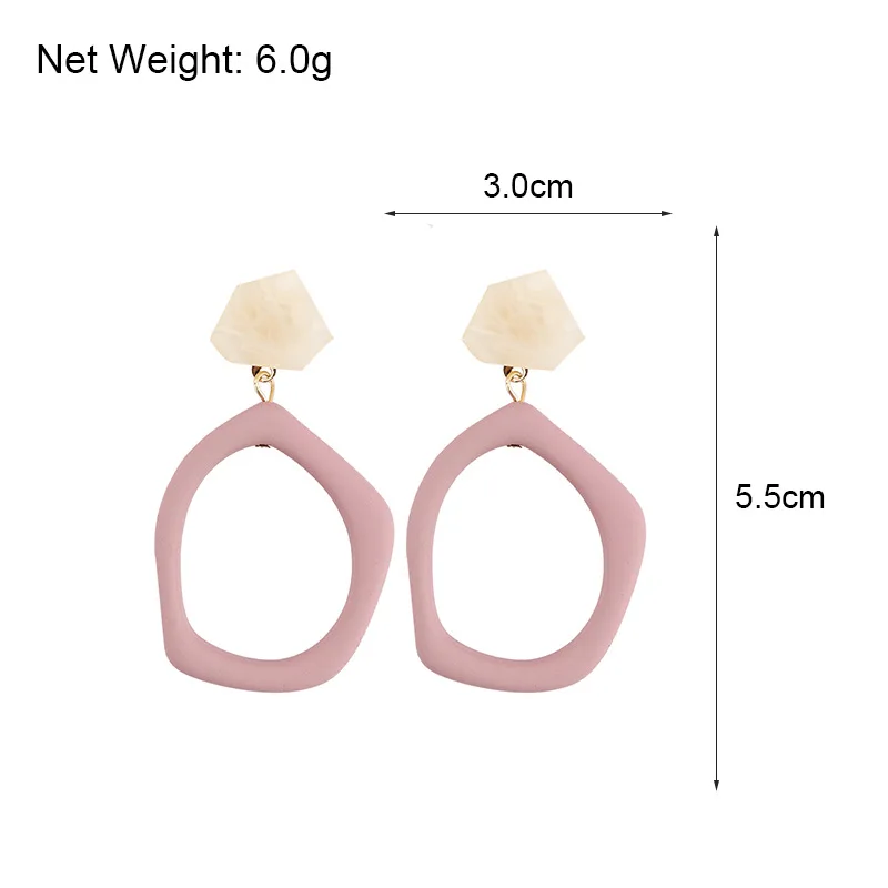 

European and American popular exaggerated spray multi-layer hollow earrings simple earrings women earrings earings fashion j