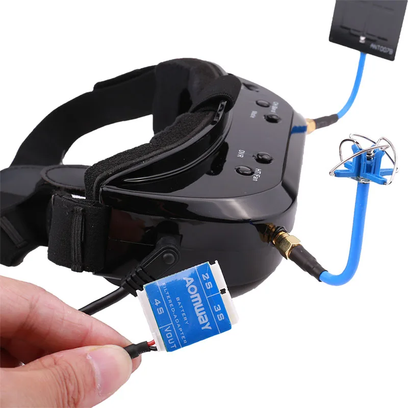 AOMWAY Commander V1S 64CH 3D видео очки FPV Artifact 5,8G для близорукости, обновленная версия V1