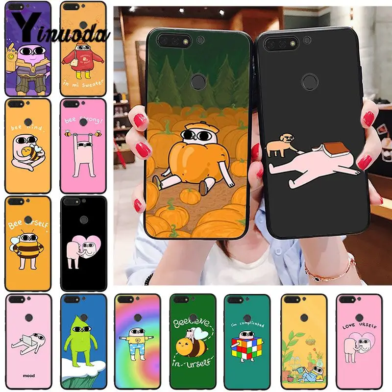 

Yinuoda Cartoon ketnipz Colorful Cute Phone Case for Huawei Honor 8A 8X 9 10 20 Lite 7A 5A 7C 10i 9X pro Play 8C