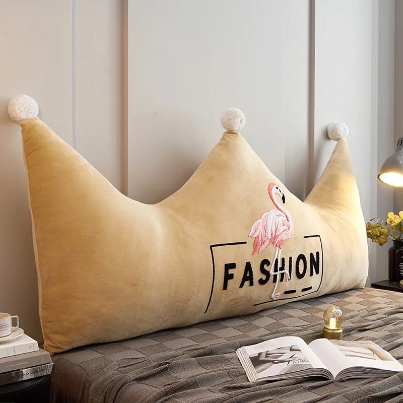 Ins Корона кровать длинная подушка моющаяся Большая искусственная для кровати