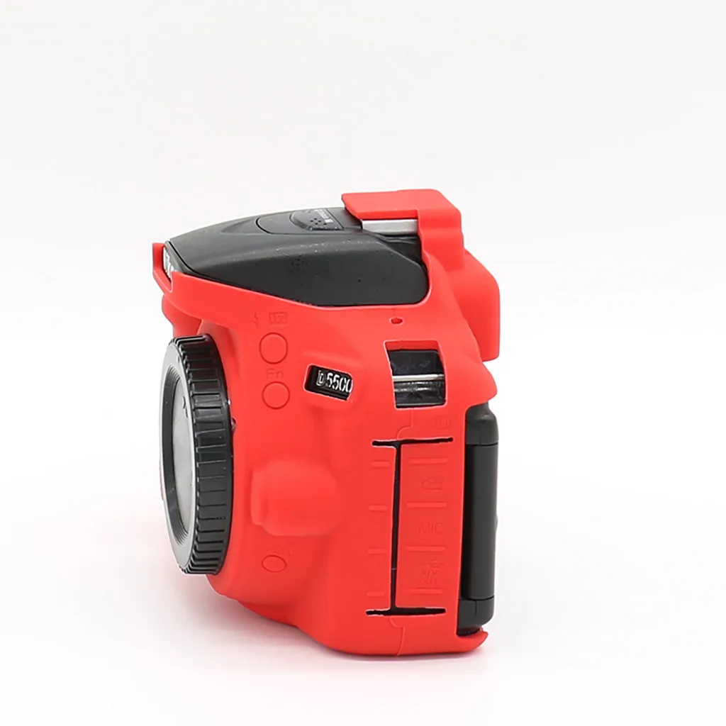 Резиновый силиконовый чехол для камеры Nikon D5500/D5600 защитный видеокамеры на