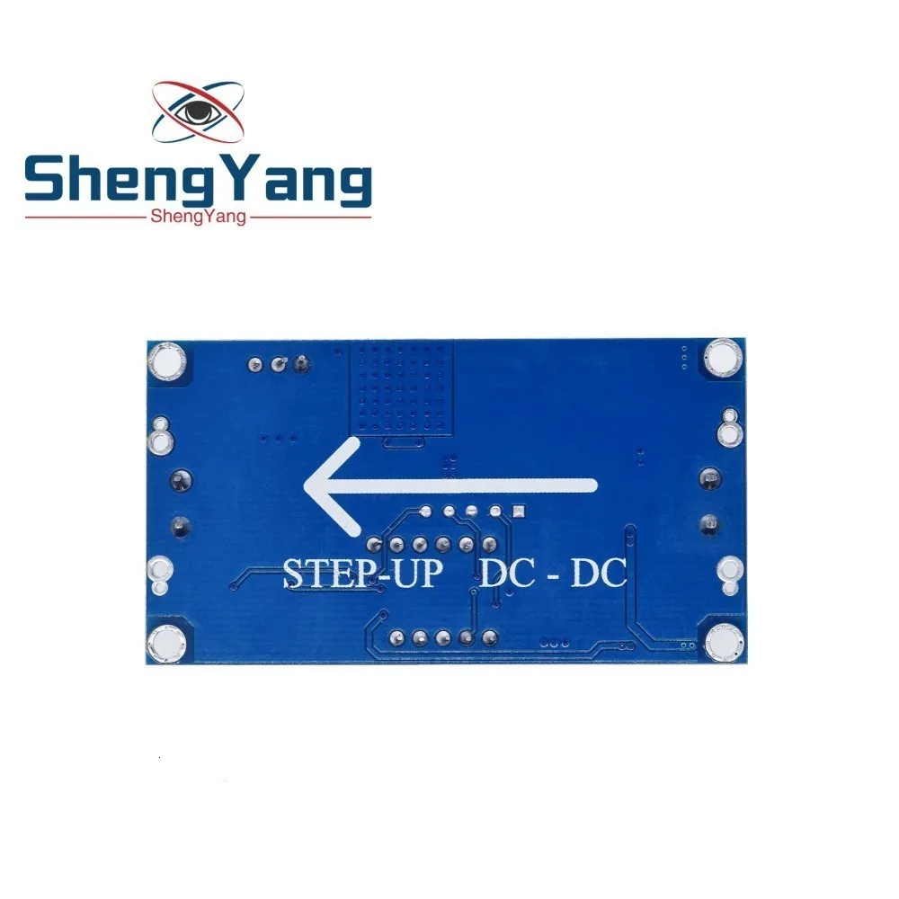 ShengYang 1 шт. повышающий понижающий DC-DC Регулируемый понижающий преобразователь XL6009 модуль питания 20 Вт 5-32 В до 1,2-35 в