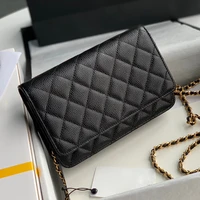 luxury handbags designer wallet on chain magnet clasp women top quality purse square crossbody bag flap shoulder bags woc