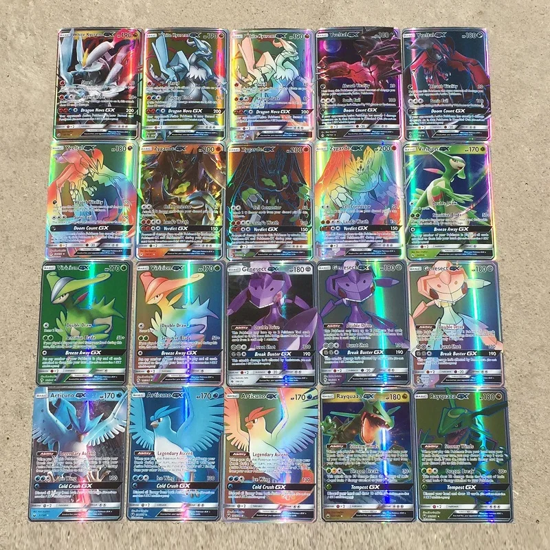 300 шт./компл. карты pokemon игрушки развивающие TAKARA TOMY 295GX и Покемон на 5 карт покемон |
