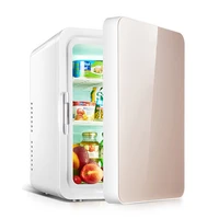 8l car fridge cosmetic skincare makeup refrigerators beauty mini freezer portable warmer and cooler euuk plug 220v 55w bx50